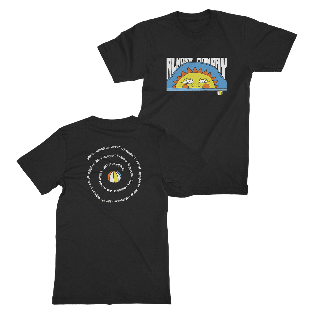 Almost Monday Merch 2025 Summer Tour T-Shirt