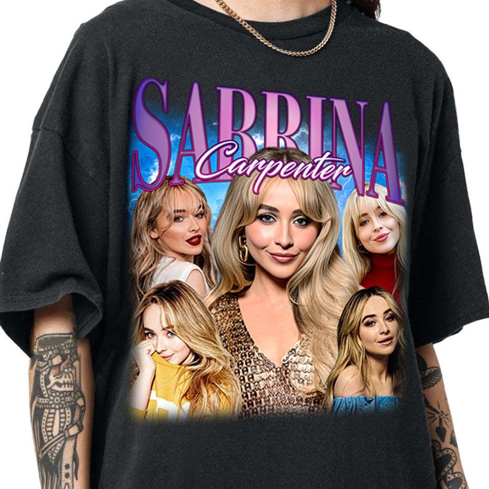 Sabrina 2025 Tour T-Shirt, Sabrina Emails Tour, Tour Concert Outfit
