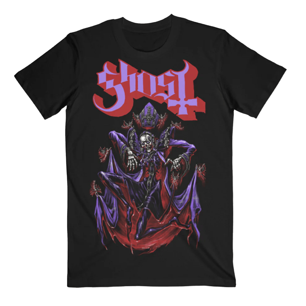 The Band Ghost The Skeletour Vintage T-Shirt