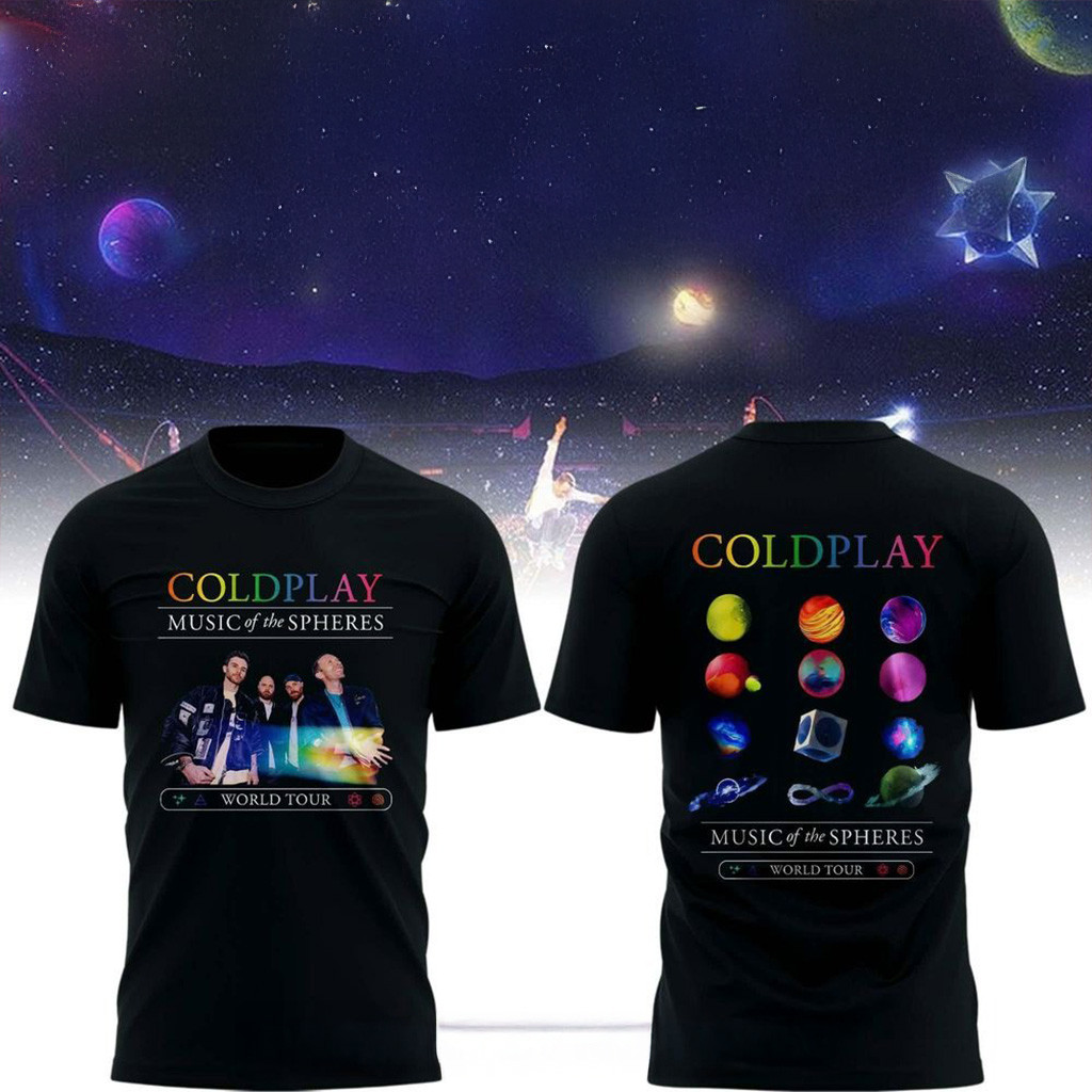 Coldplay Music Of The Spheres World Tour 25 Special Shirt
