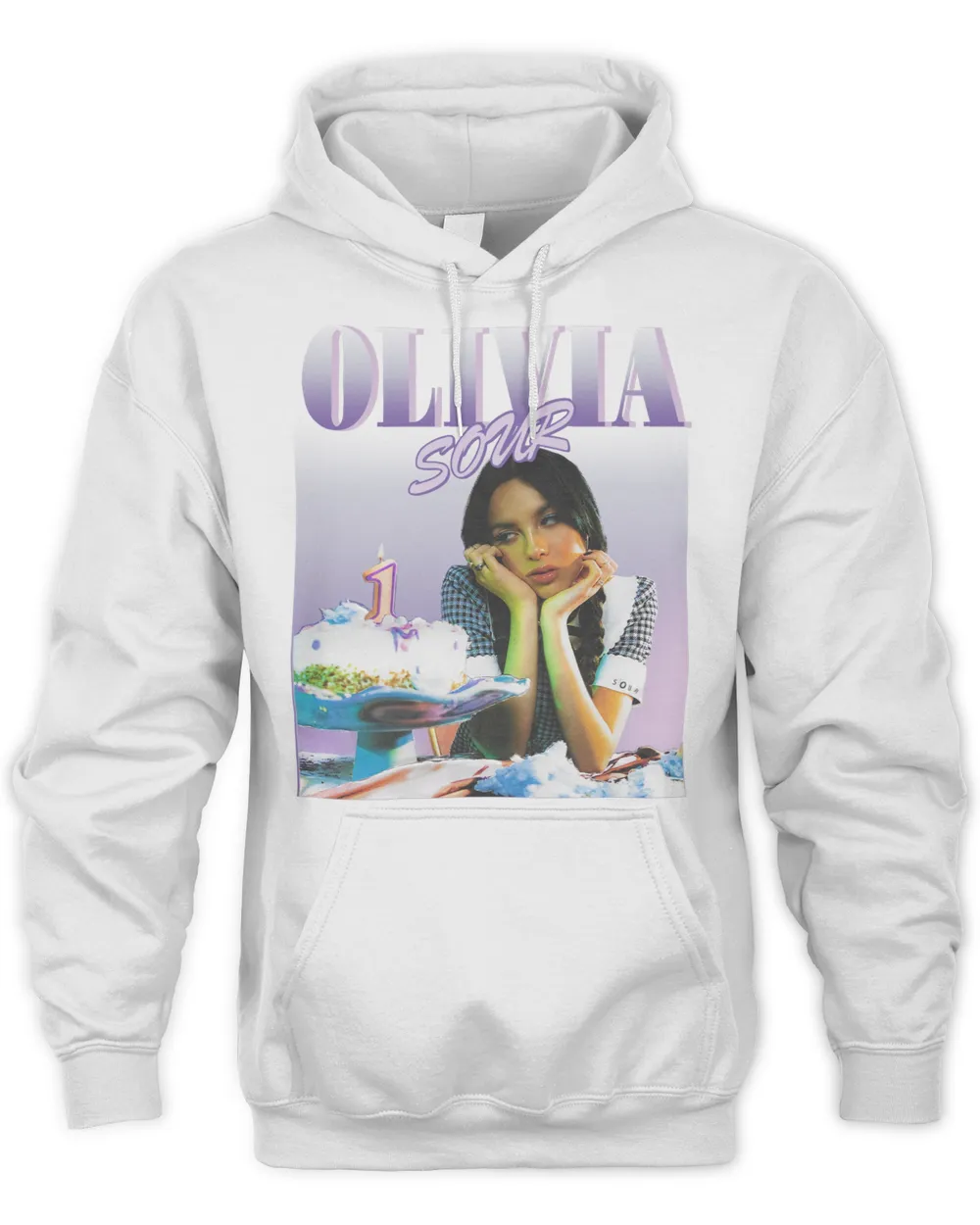 Olivia Rodrigo Tour Merch Sour 1 Year Anniversary Hoodie