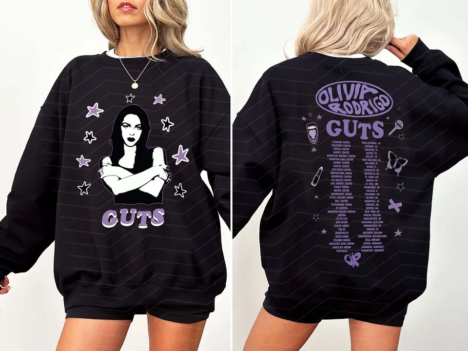 Olivia Rodrigo Guts Merch Sweatshirt