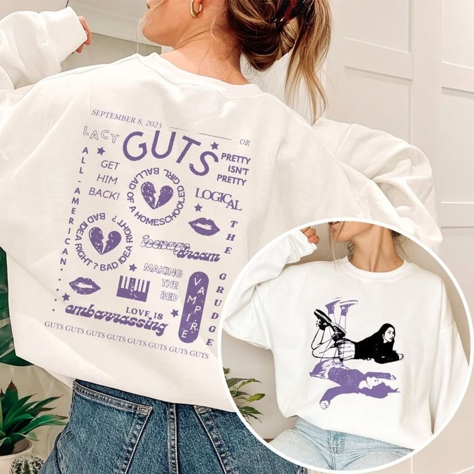 Olivia Guts Album Olivia Crewneck Sweatshirt