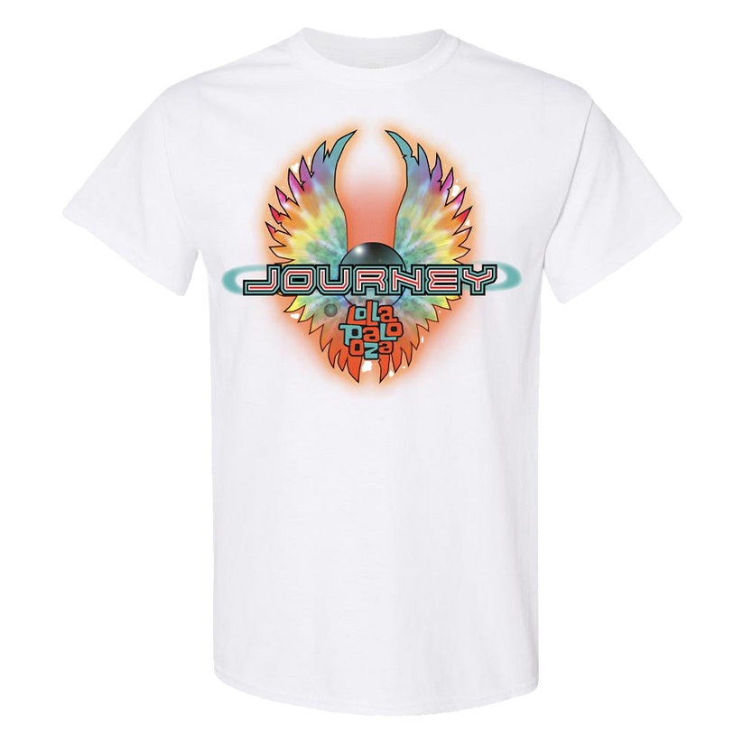 Journey X Lollapalooza White Shirt