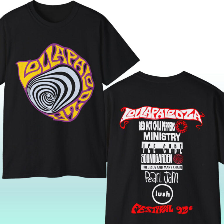 Rare Vintage Lollapalooza 1992 Festival Shirt
