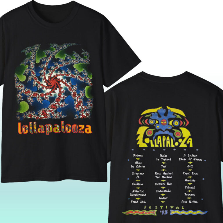 Rare Vintage Lollapalooza 1993 Festival Shirt