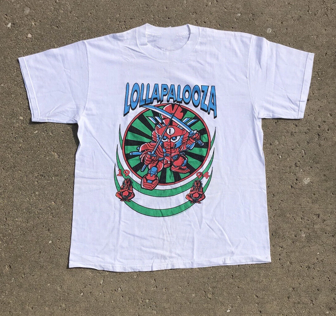 1996 Rare Vintage 1994 Lollapalooza Festival T-Shirt