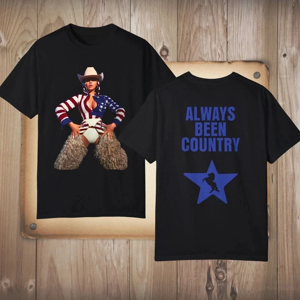 Beyonce Rodeo Cowboy Carter Always Been Country Tour 2025 Merch T-Shirt