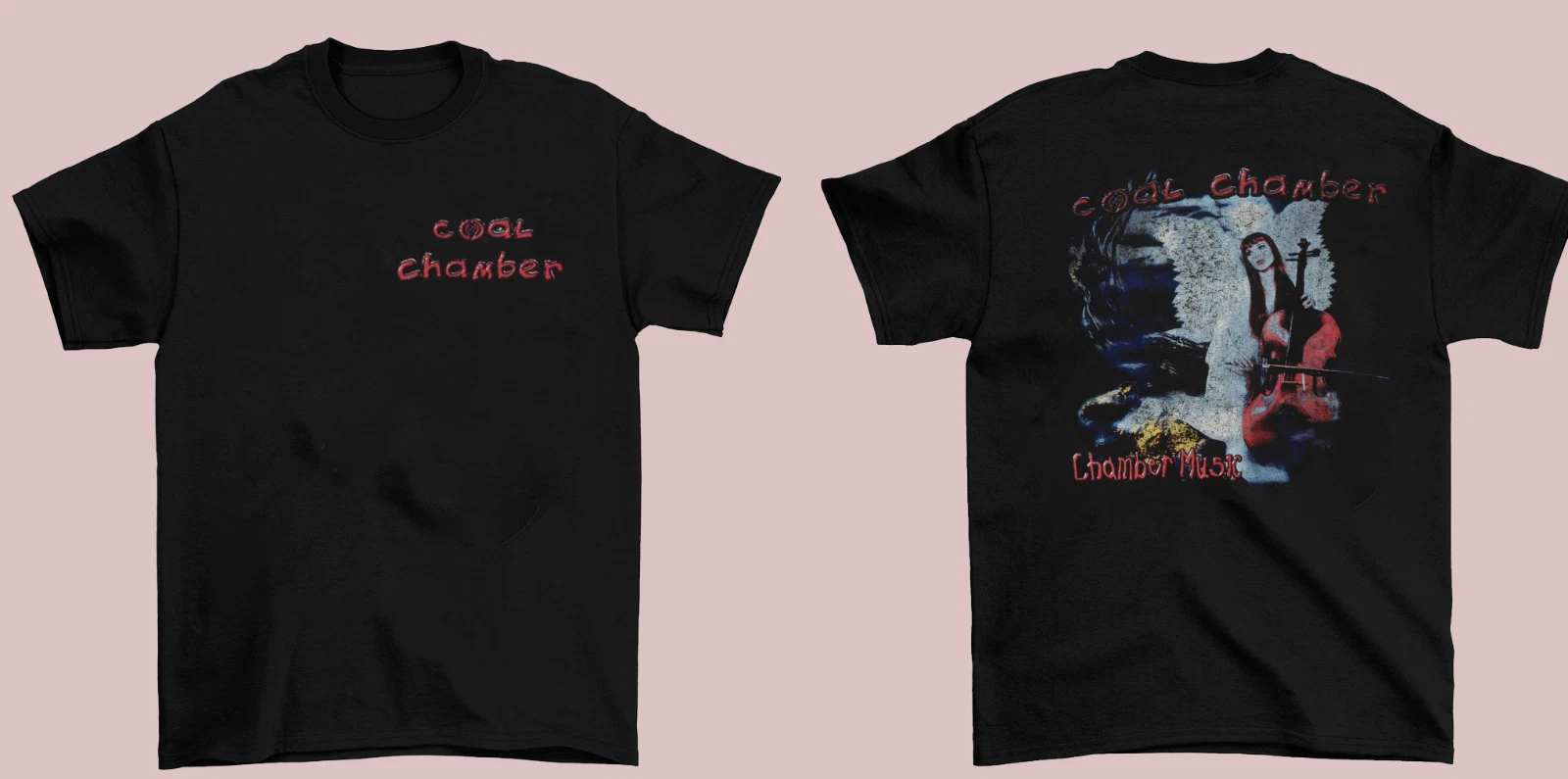 Vtg Coal Chamber Chamber Music S-234Xl Black Shirt