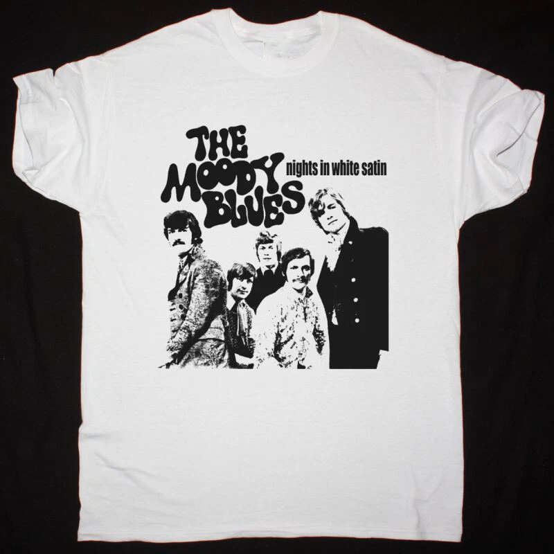 The Moody Blues Night In White Satin Black Unisex Shirt