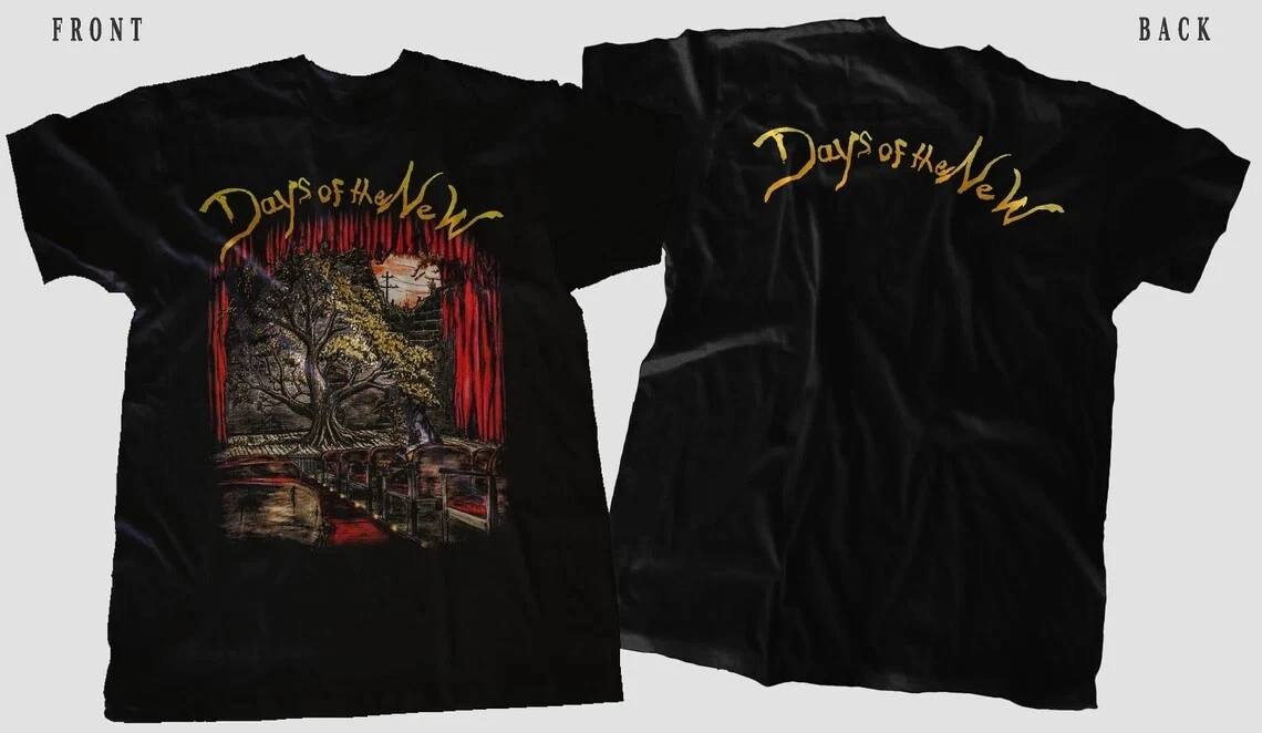 Days Of The New - Red Men'S S-234Xl 2 Side Shirt