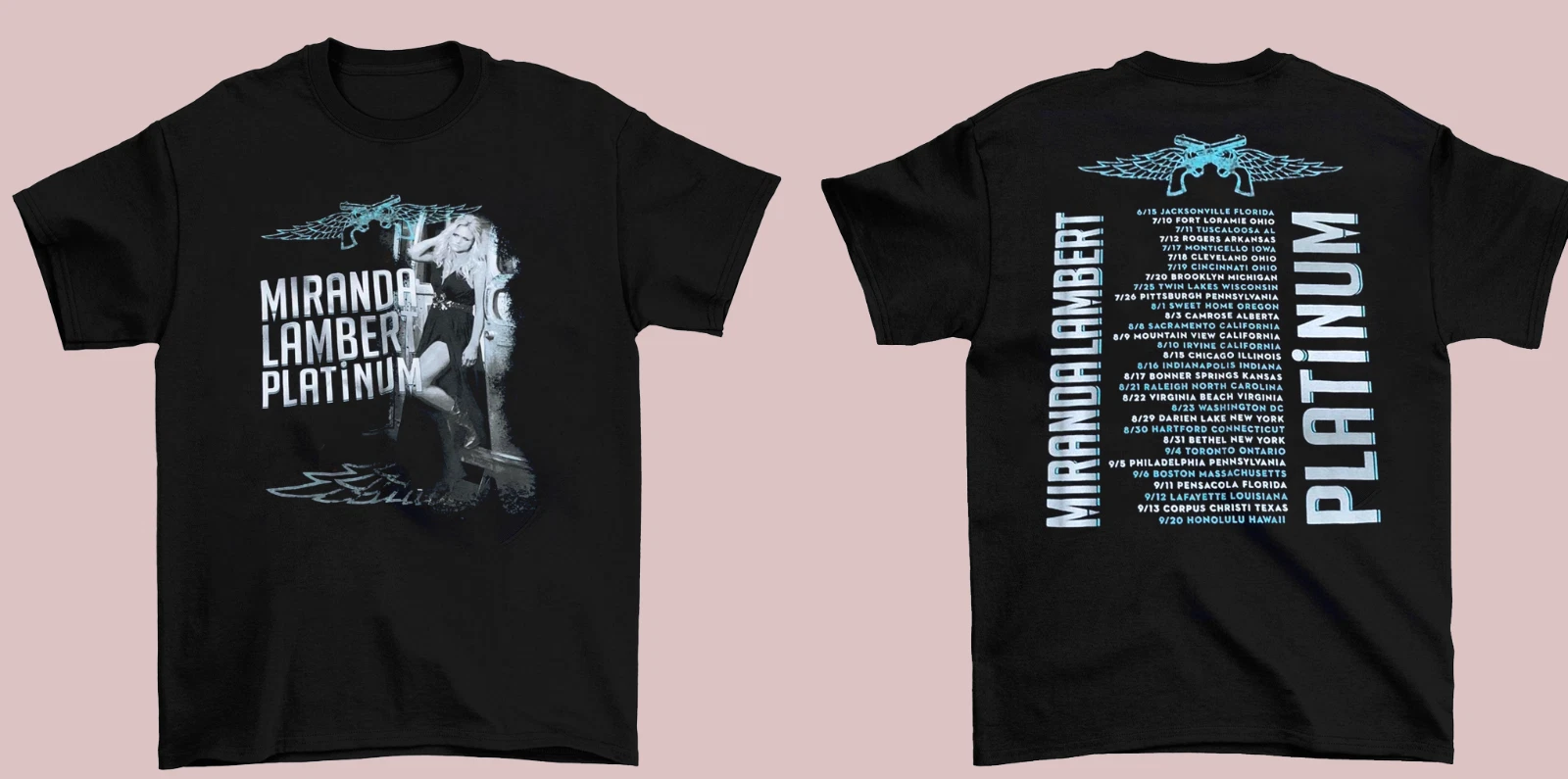 Miranda Lambert Tour Shirt Shirt Country Music Unisex Black All Size Shirt