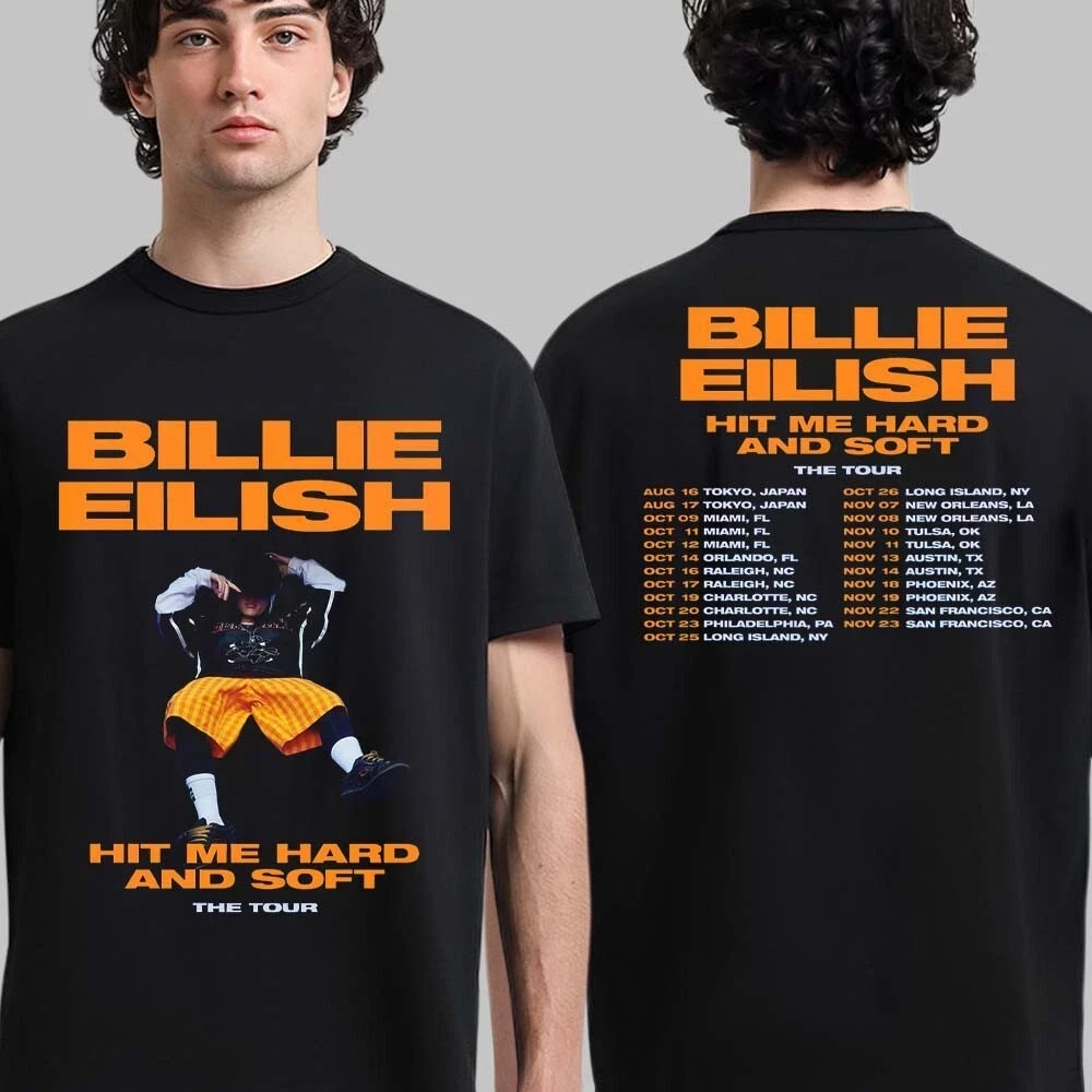 Billiee Hitmehard And Soft The Tour Part 2 2025 Schedule Tour Dates T-Shirt