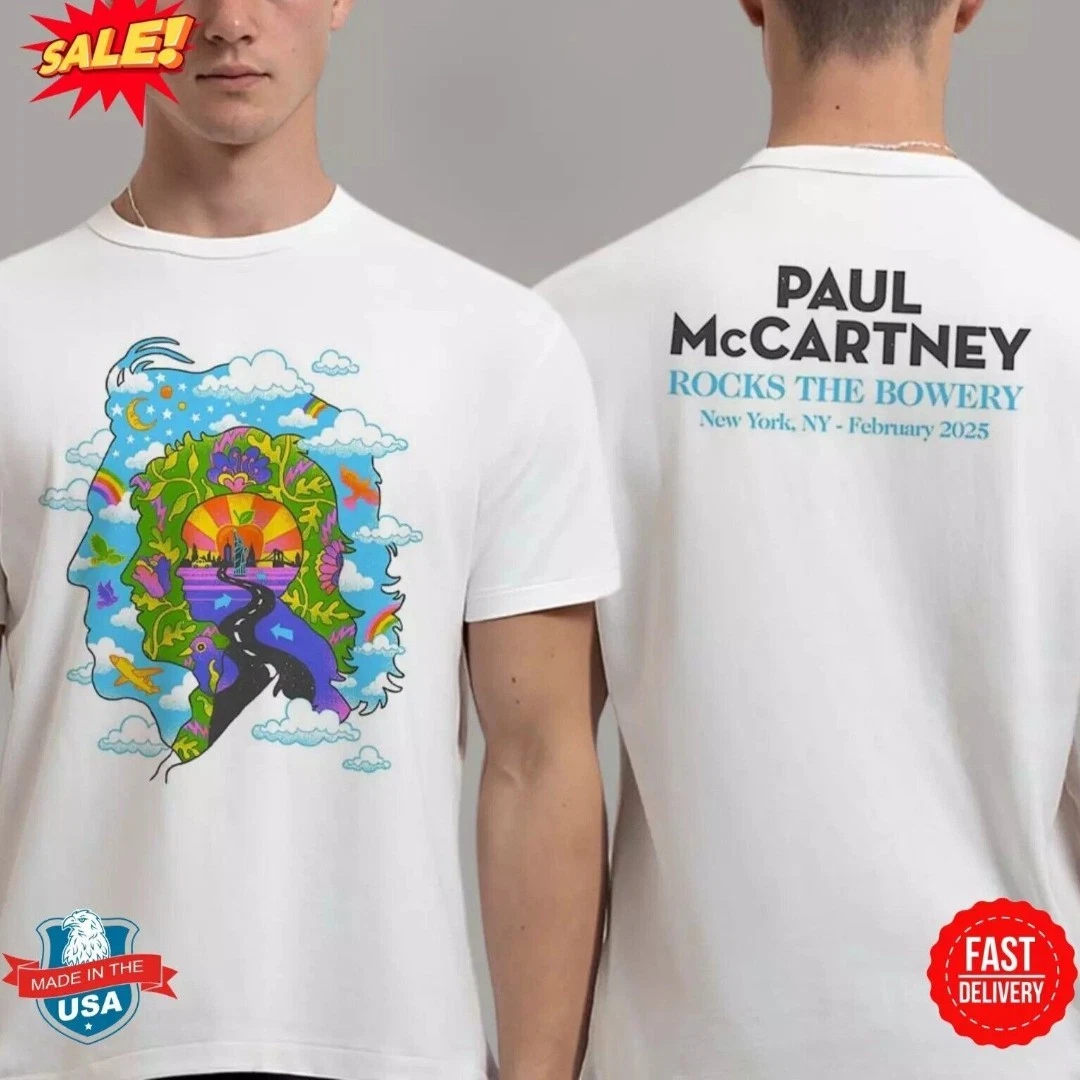 Paul Mccartney Bowery Ballroom Show 11Th Feb 2025 Merch T-Shirt