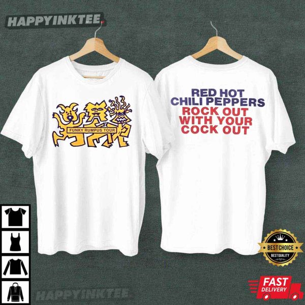 1988 Red Hot Chili Peppers Funky Rumpus Tour T-Shirt