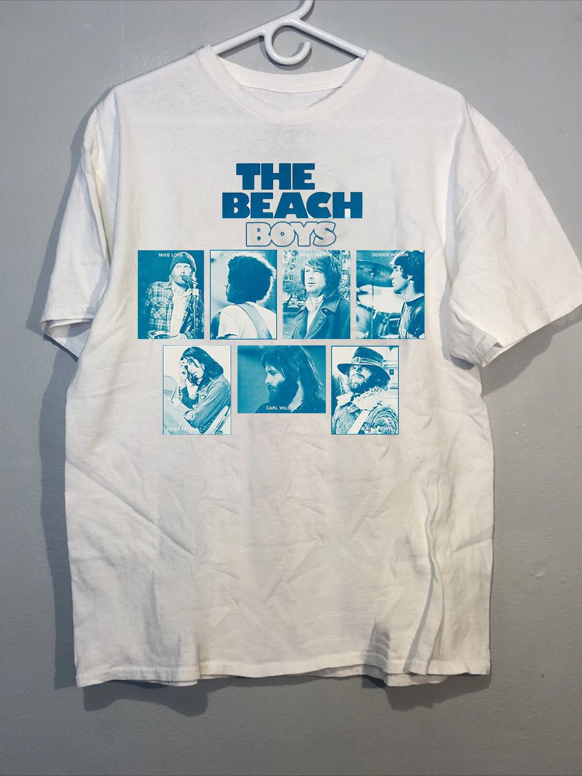 The Beach Boys Band Album Tour Music Unisex White T-Shirt
