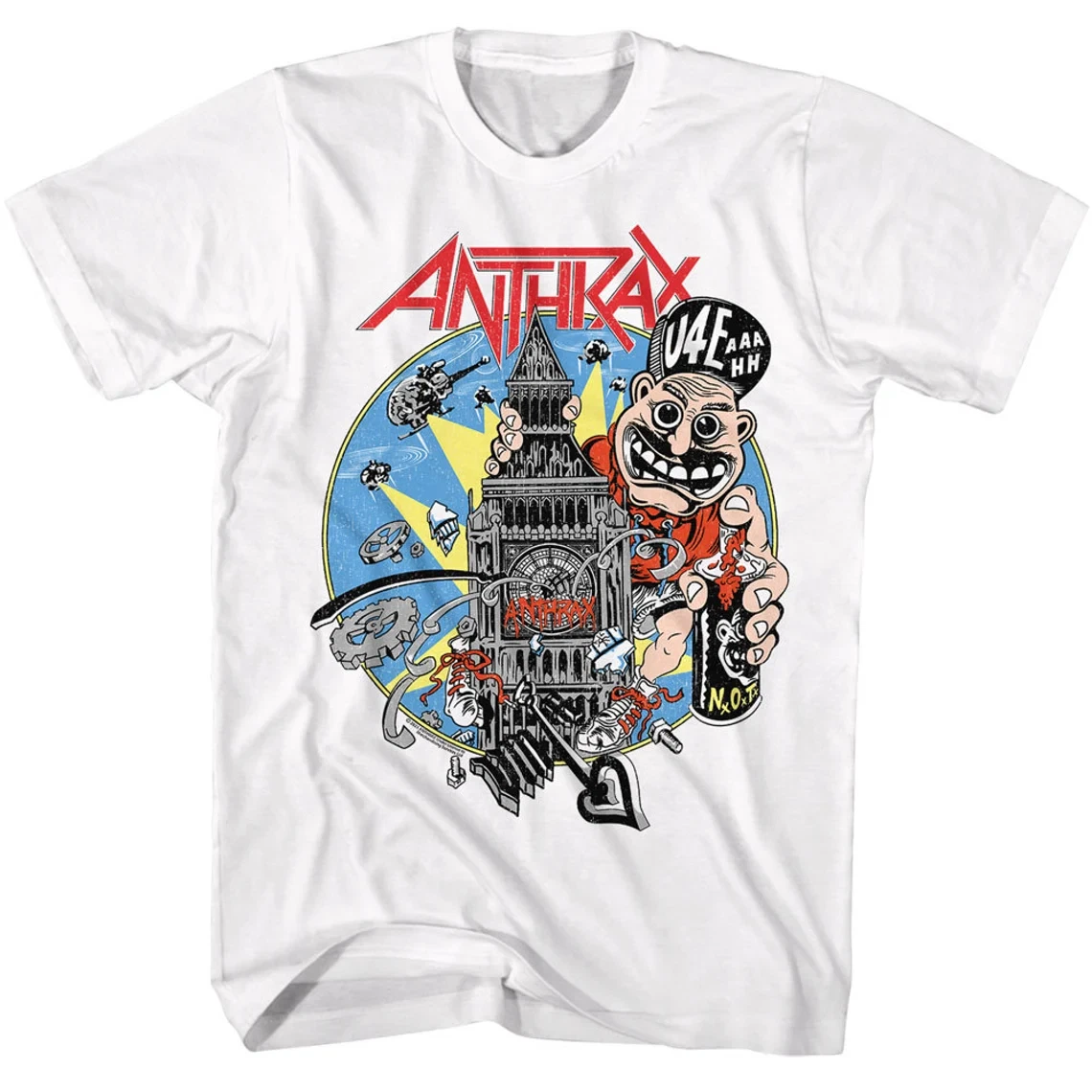 Anthrax King Not Man White Unisex All Size Shirt