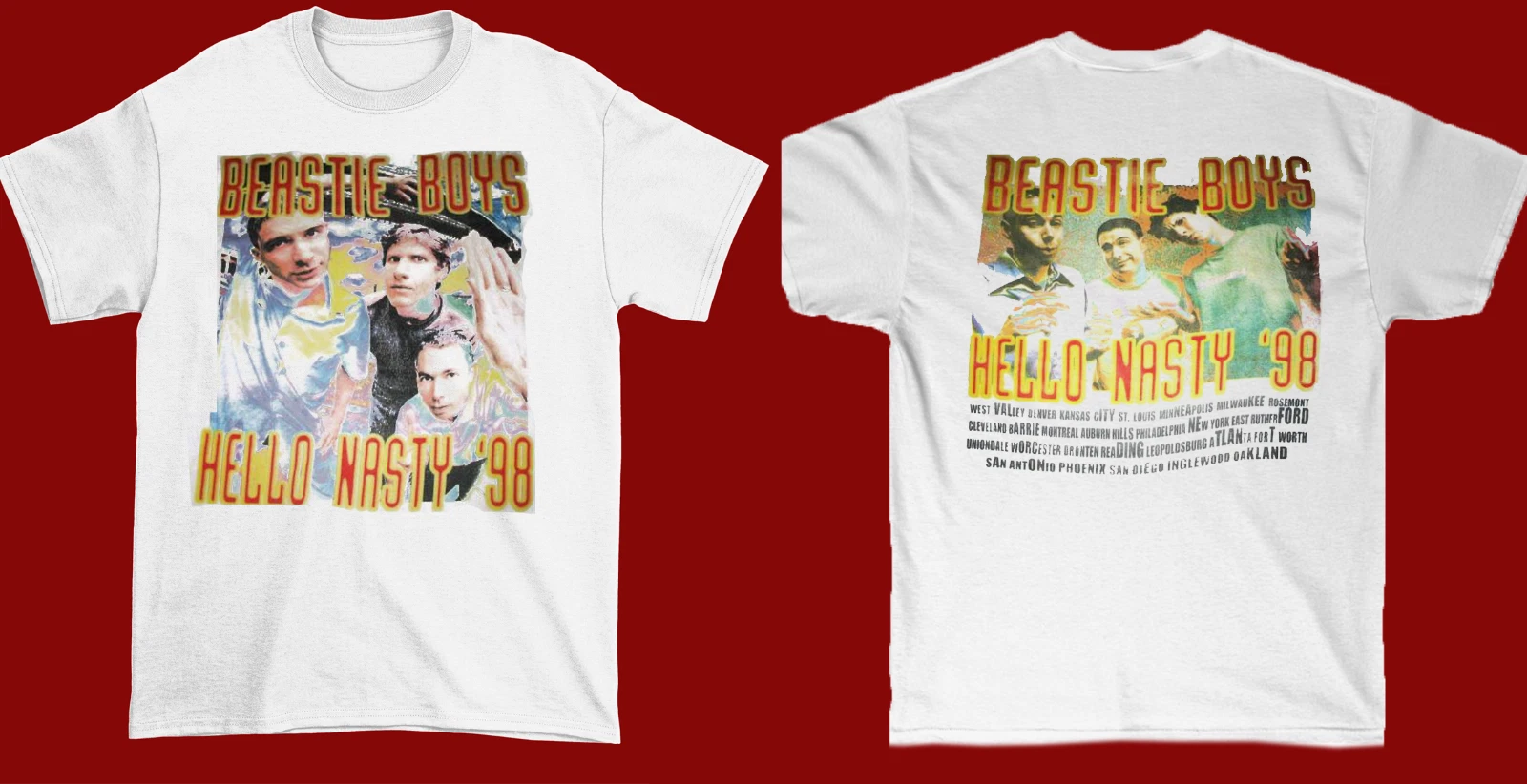 Vintage 1987 Beastie Boys Licensed To Ill Tour Shirt