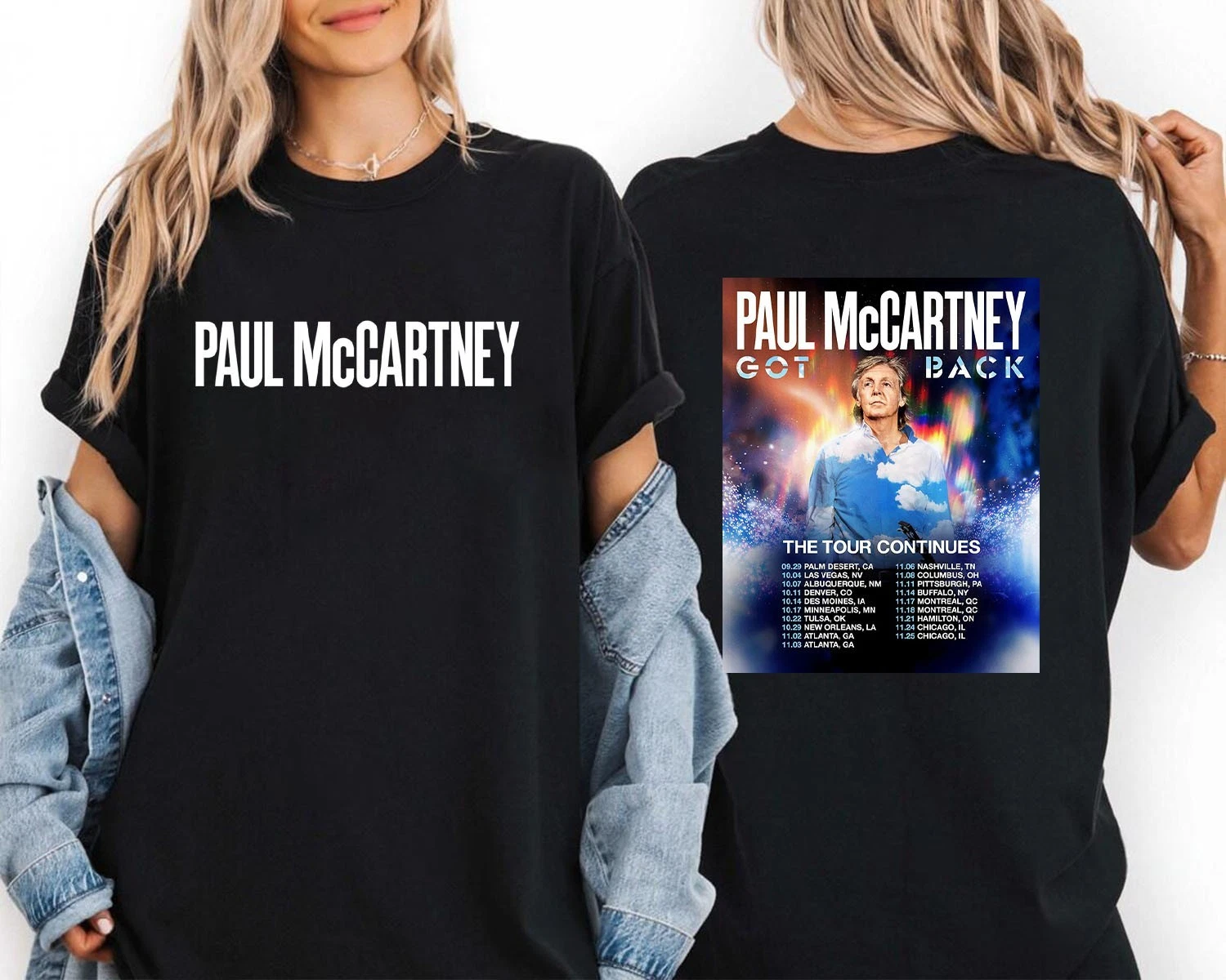 Got Back Tour The Paul Mccartney Project Tour Inspired 2025 T-Shirt