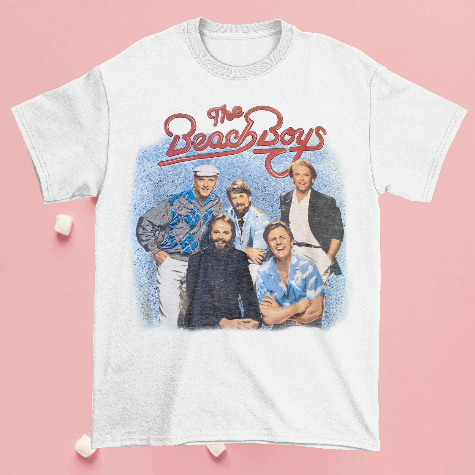 New 1985 The Beach Boys Band Black Full Size Shirt Gift Family