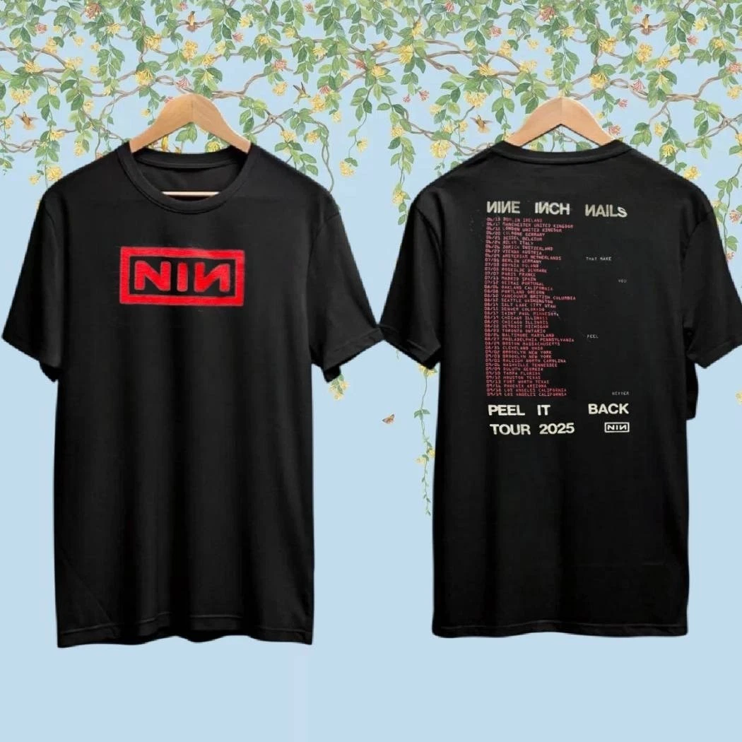Nine Inch Nails Peel It Back Tour 2025 Shirt