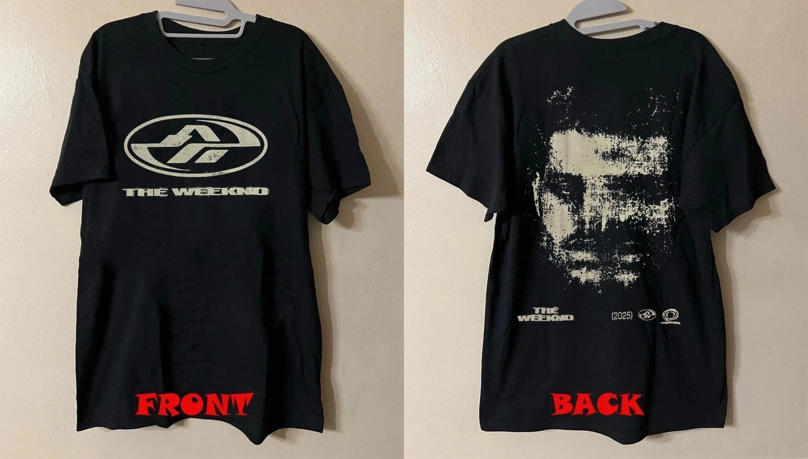 The Weeknd Australian Tour Merch T-Shirt 2025 Unisex Shirt