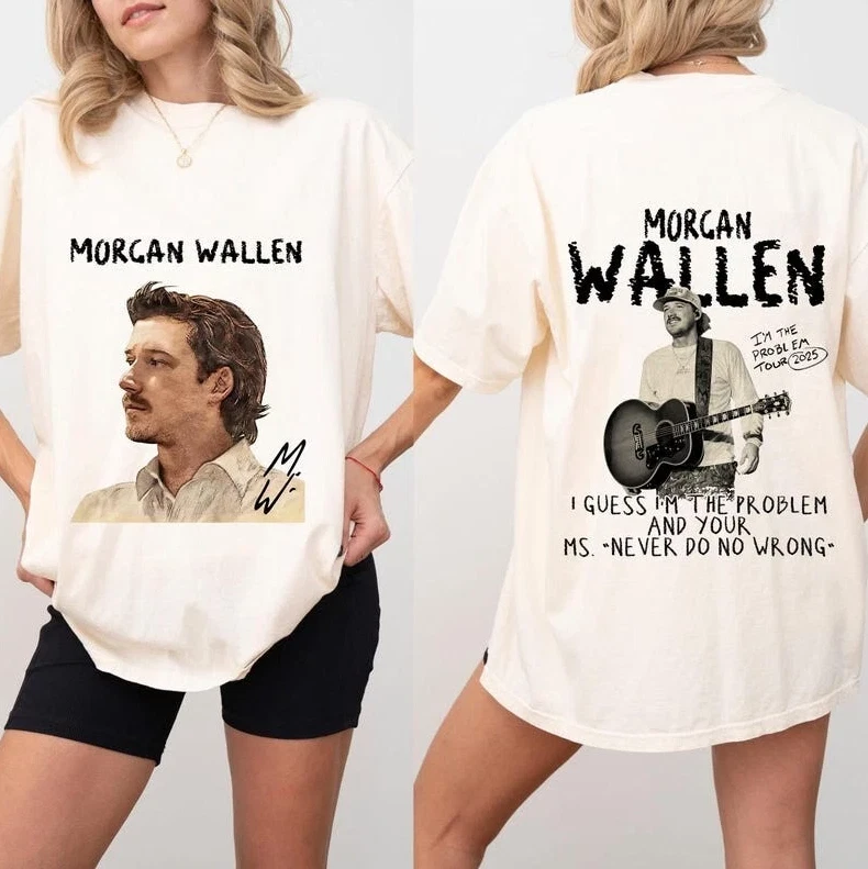 Morgan Wallen IM The Problem Tour 2025 T-Shirt