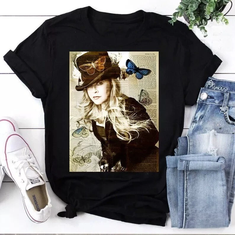 80S Vintage Stevie Nicks Trending Unisex Shirt