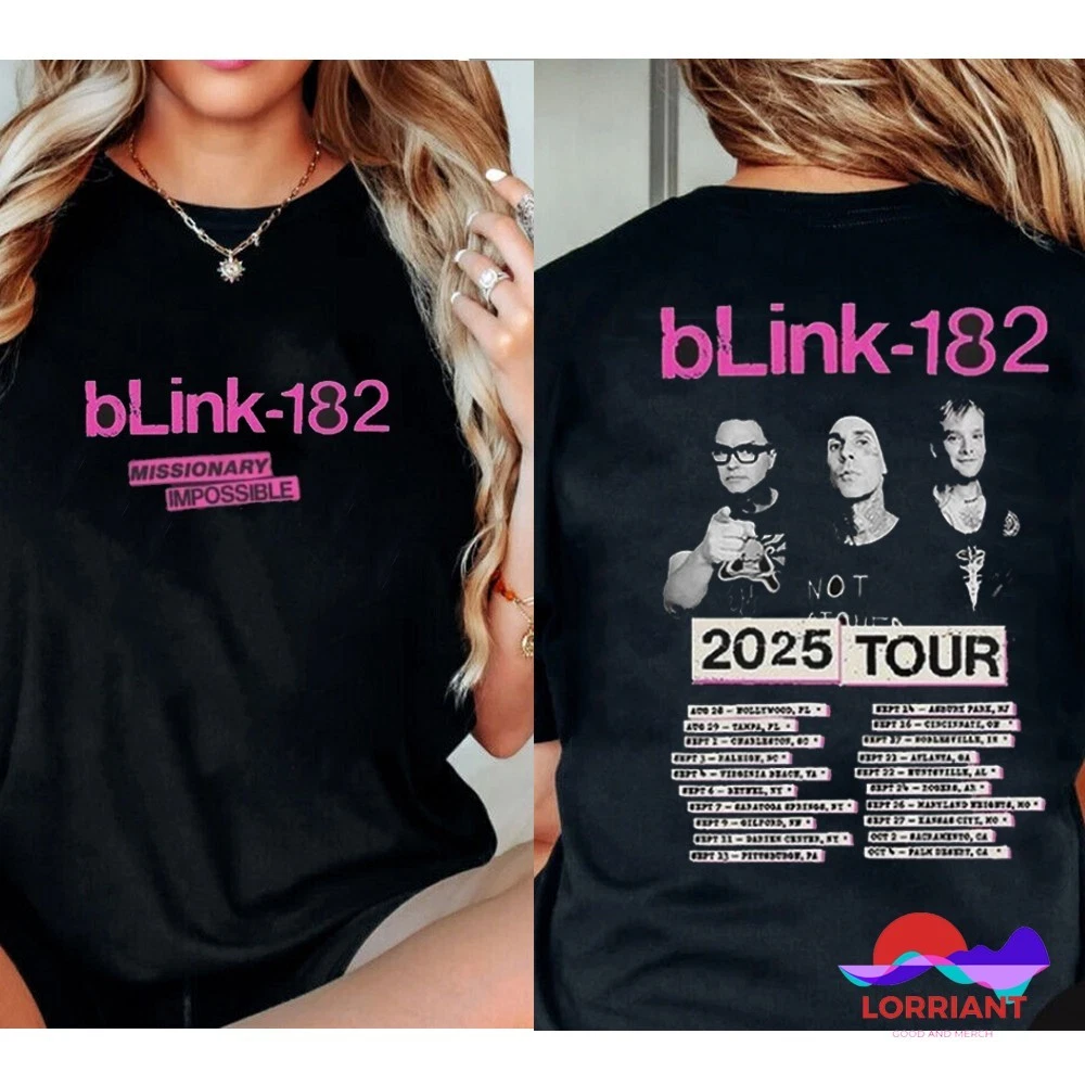 Blink 182 Rabbit Tour 2025 Shirt