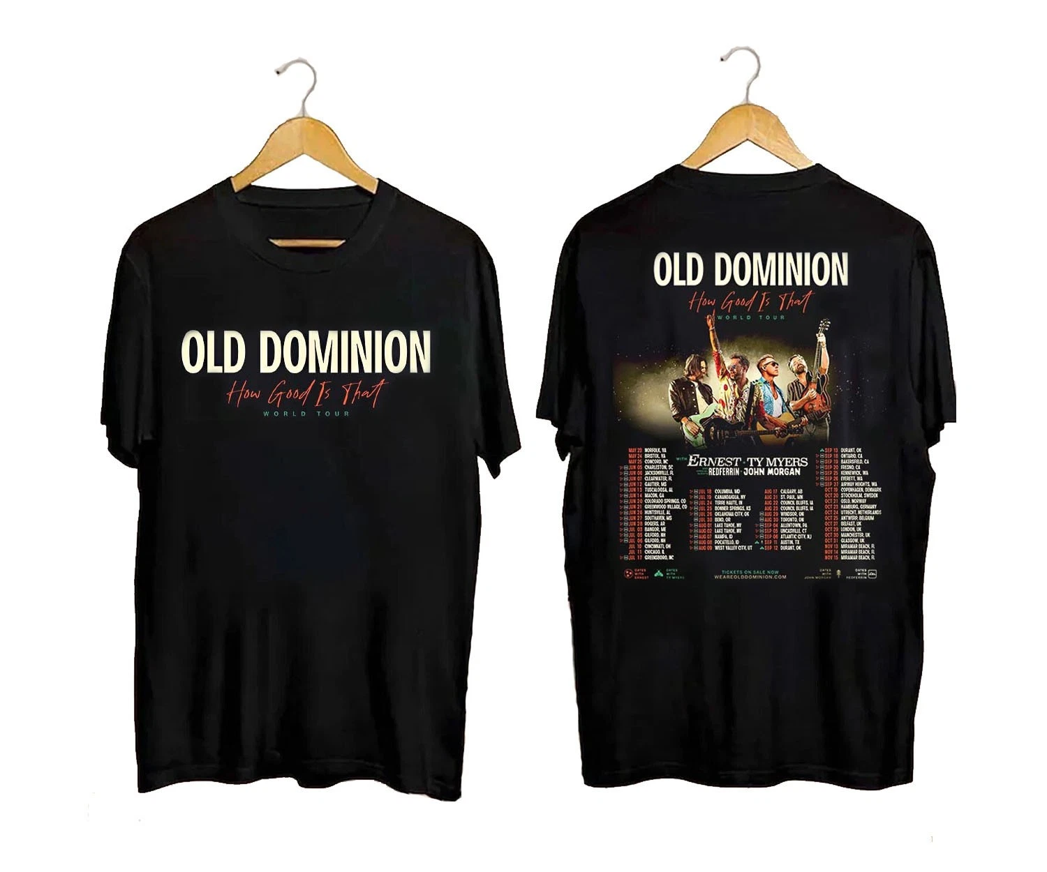 Old Dominion 2025 World Tour How Good Is That T-Shirt