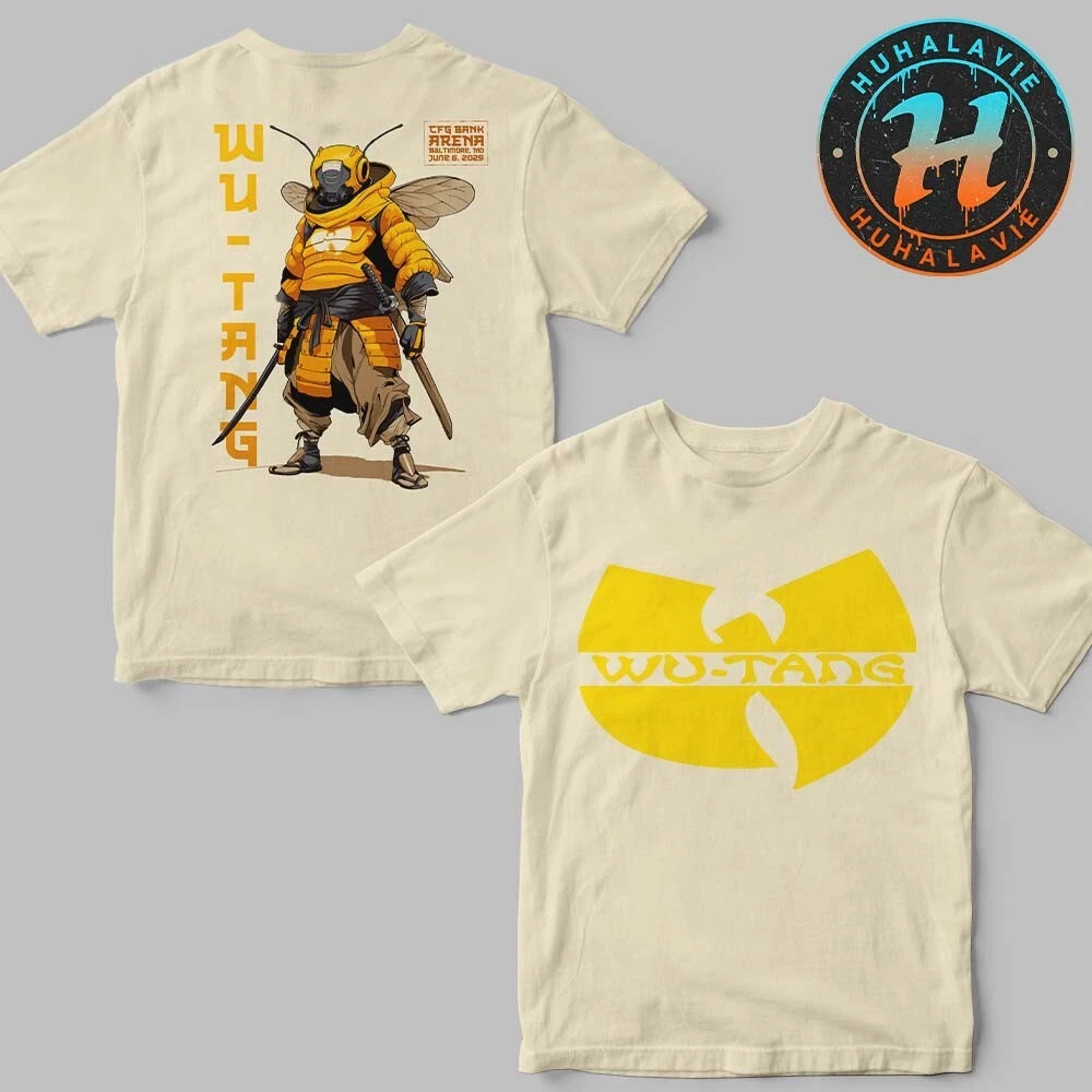 Wu Tang C The Final Chamber Tour 2025 Two Sided Print T-Shirt
