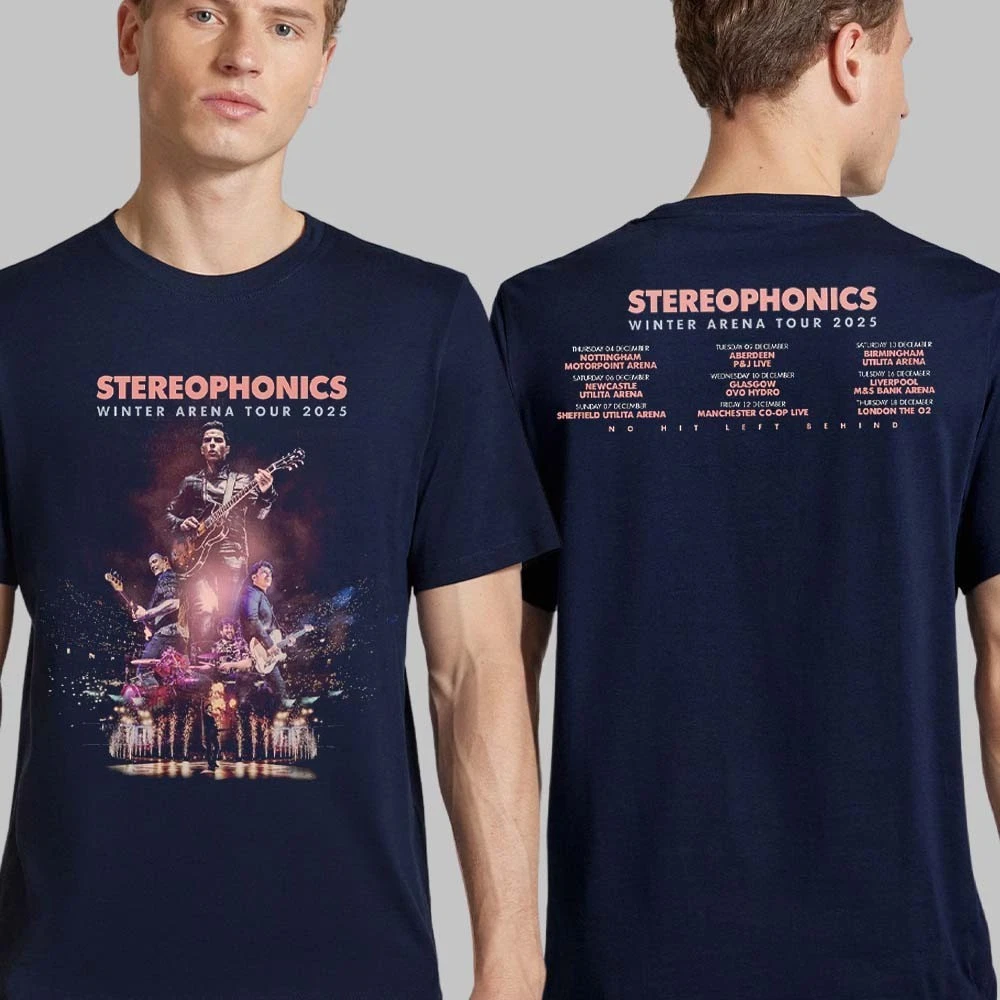 Stereophonics Winter Arena Tour 2025 T-Shirt