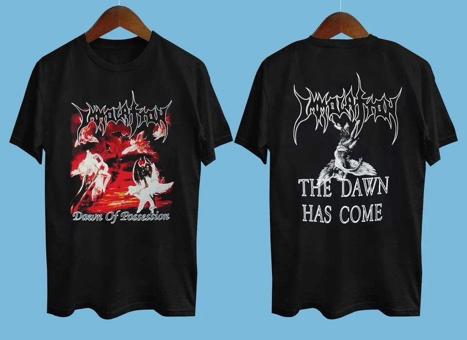 Immolation Dawn Of Possession Short Sleeve Black All Size Shirt