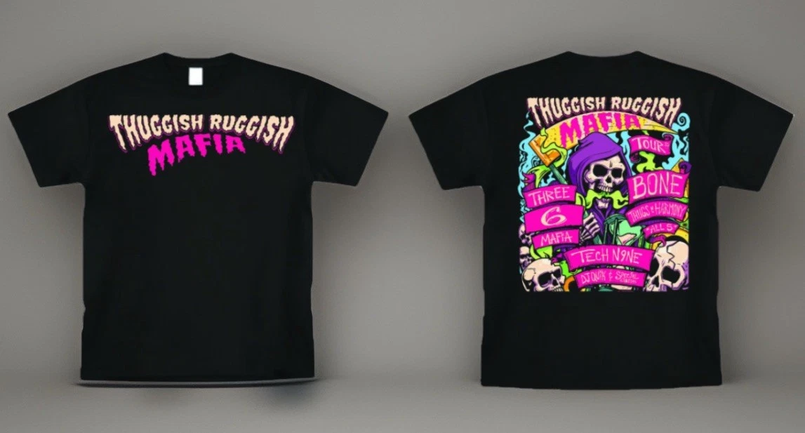 Thuggish Ruggish Mafia Tour Shirt