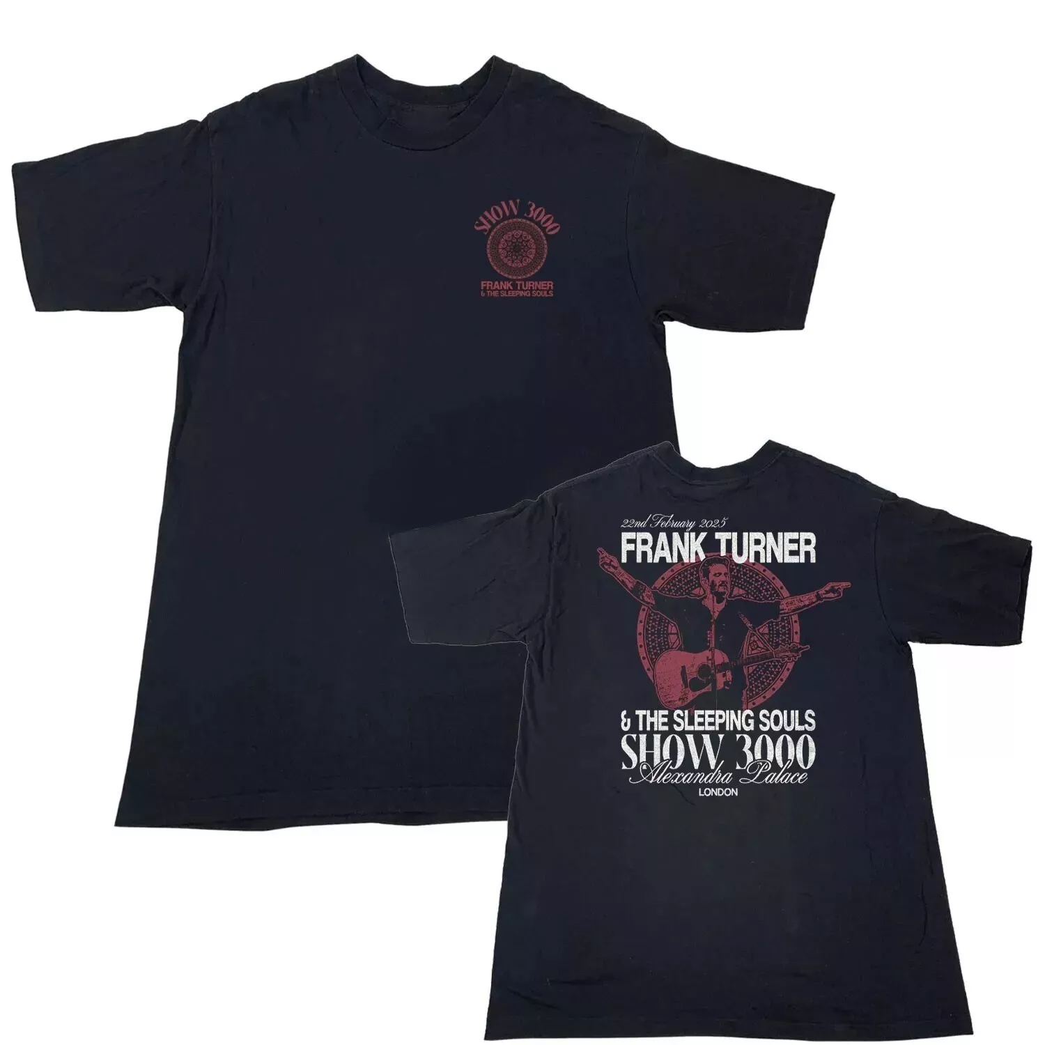 2025 Frank Turner & The Sleeping Souls Show 3000 Alexandra Palace T-Shirt
