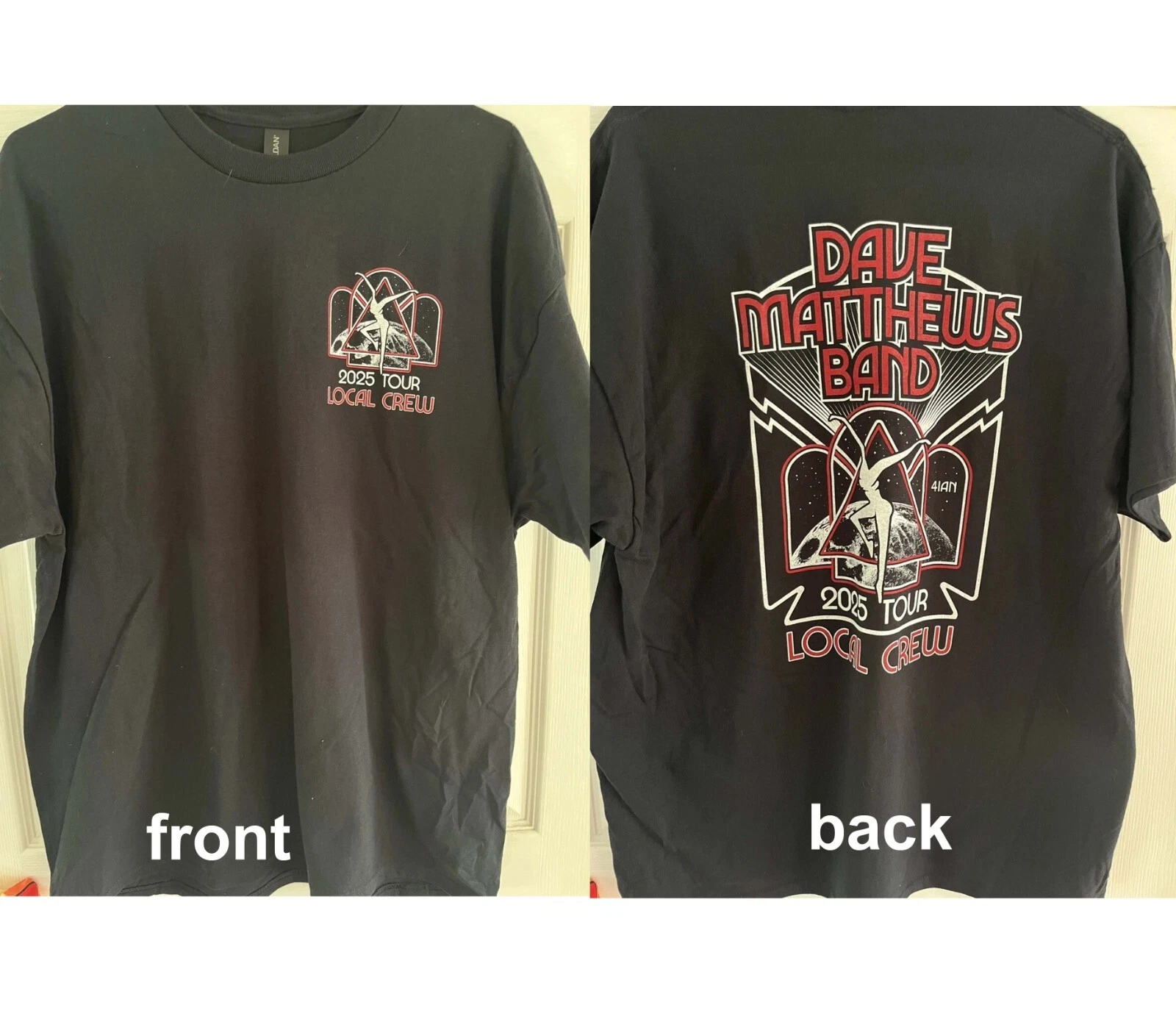 Dave Matthews 2025 Tour Local Crew Shirt