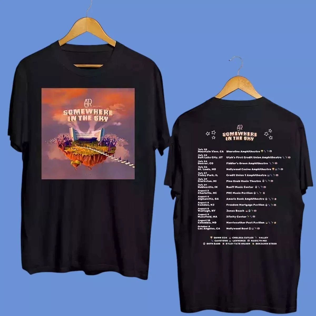 Ajr Somewhere In The Sky Tour 2025 Shirt