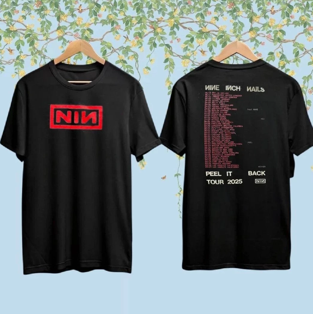 Nine Inch Nails Peel It Back Tour 2025 Shirt