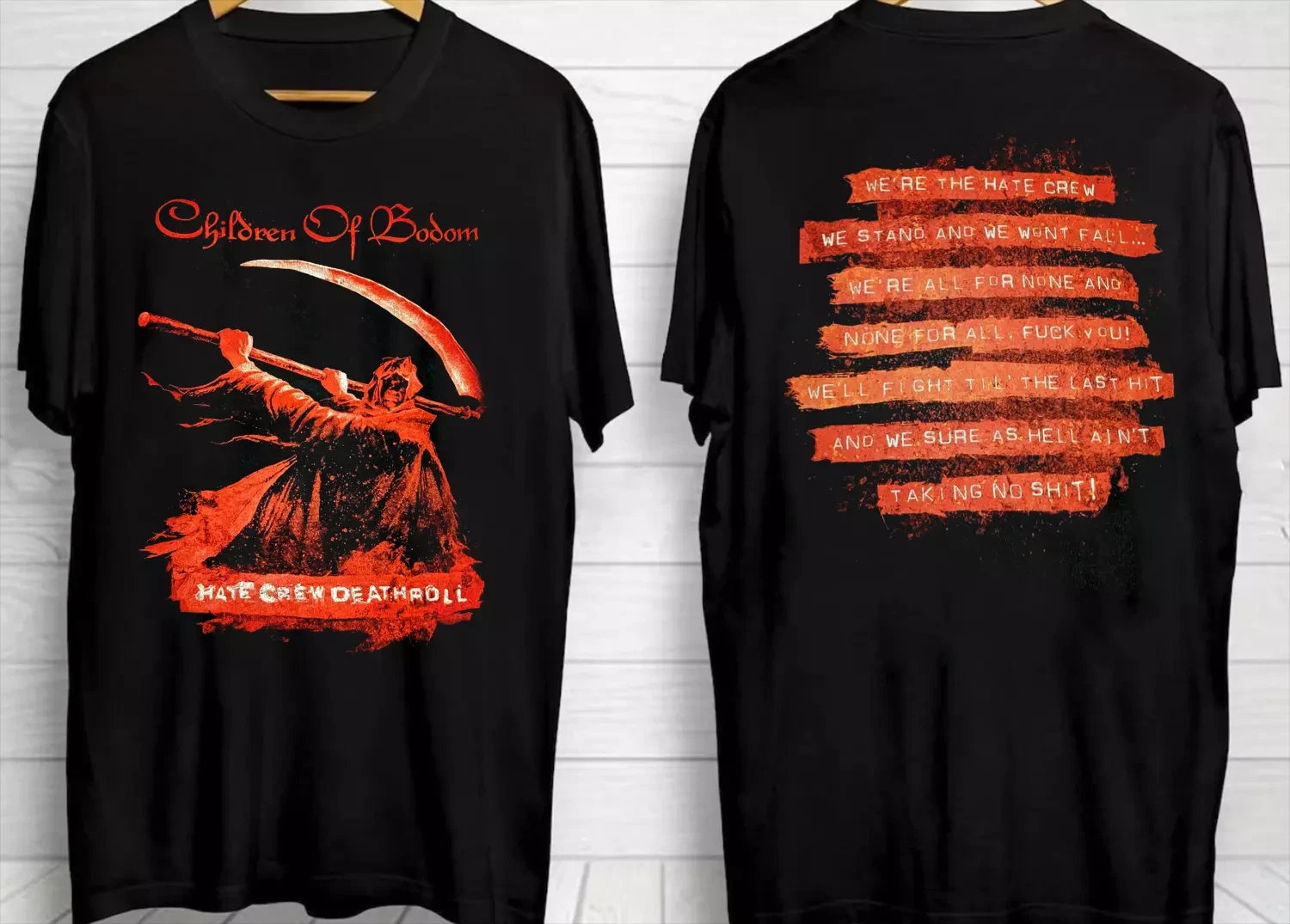 Children Of Bodom - Hate Crew Gift For Fan Black All Size Shirt