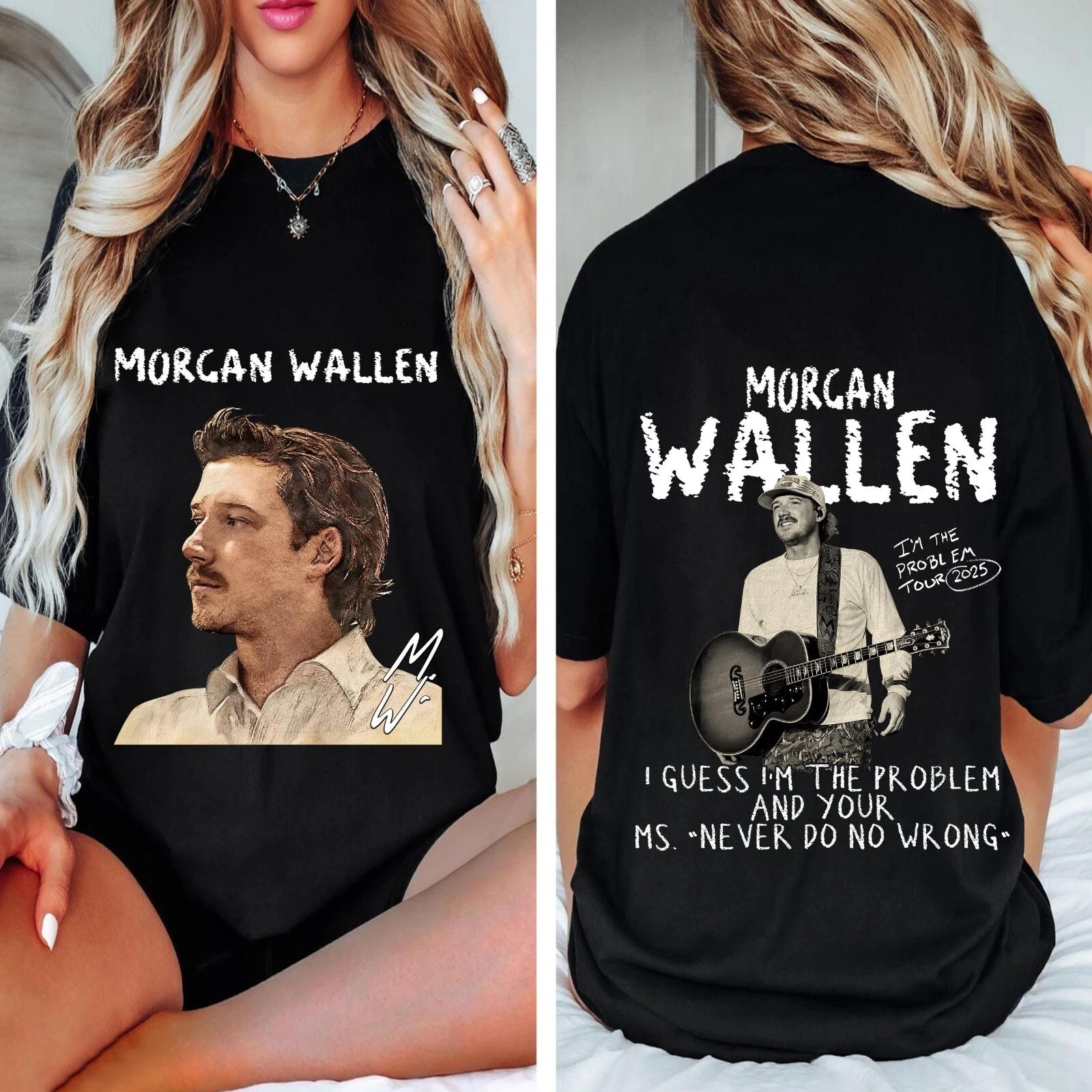 Morgan Wallen IM The Problem Tour 2025 T-Shirt