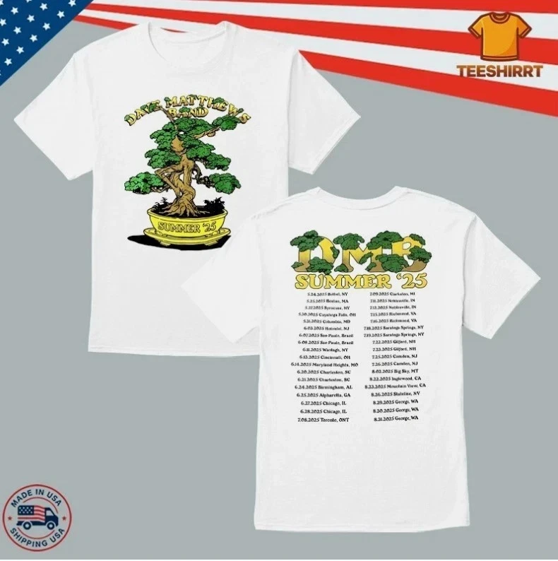 Dave Matthews Band Tour 2025 Unisex T-Shirt