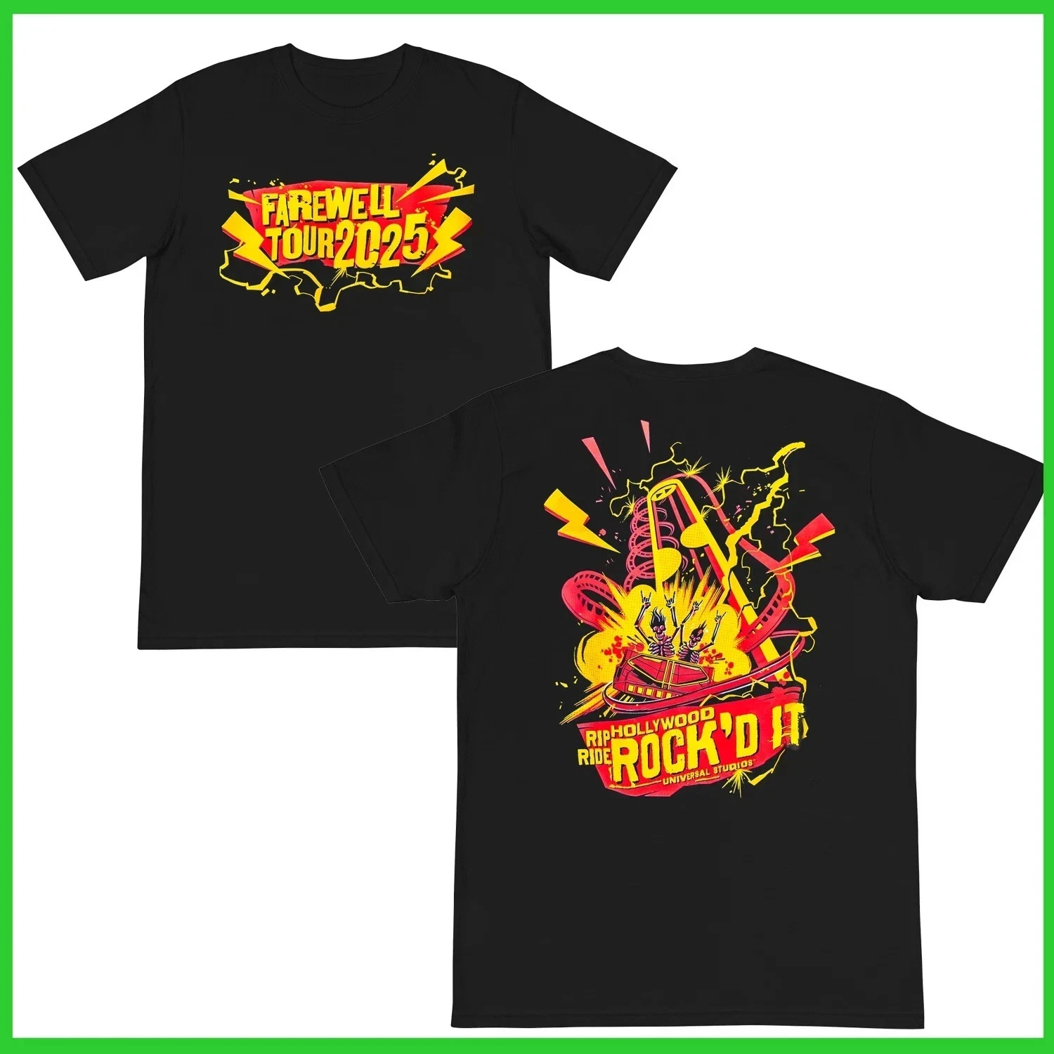 Hollywood Rip Ride Rockit Farewell Tour T-Shirt