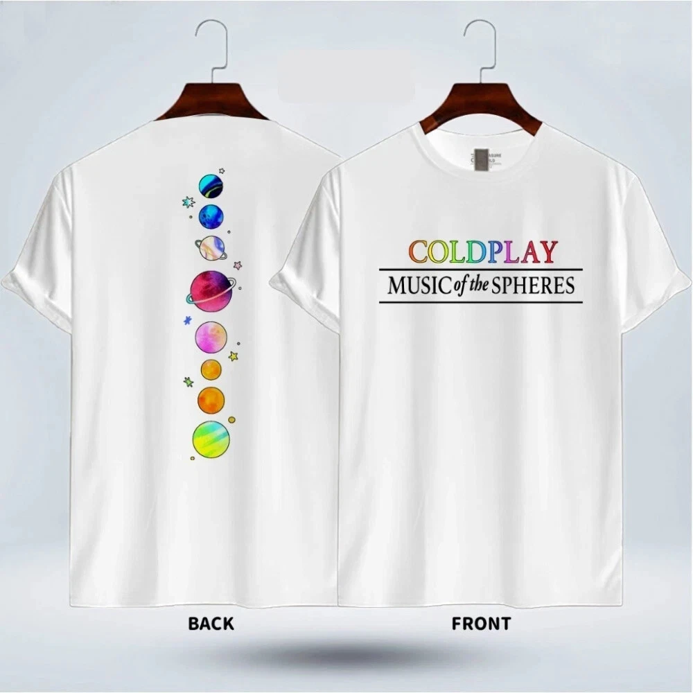 Coldplay T-Shirt - Music Of The Spheres Unisex T-Shirt