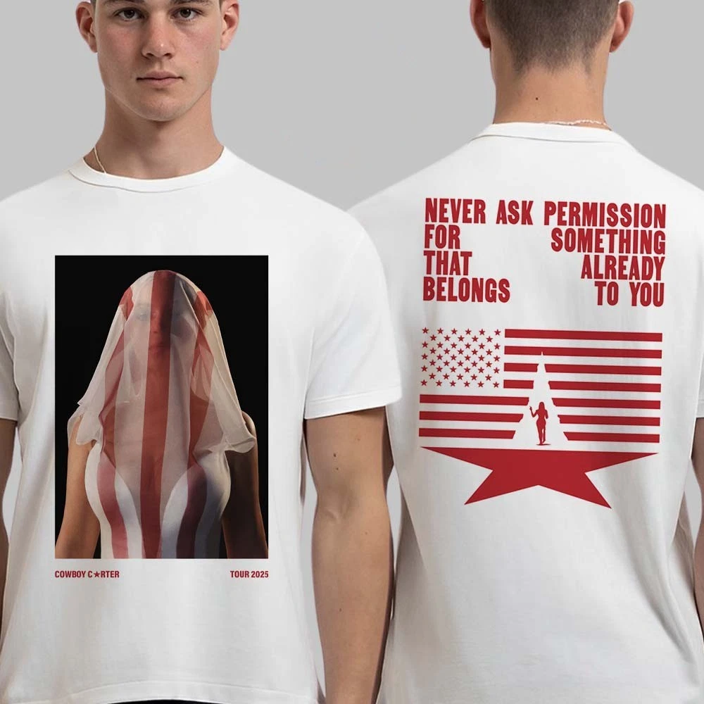 Beyonce Reclamation Merch Cowboy Carter Tour 2025 Reprint T-Shirt