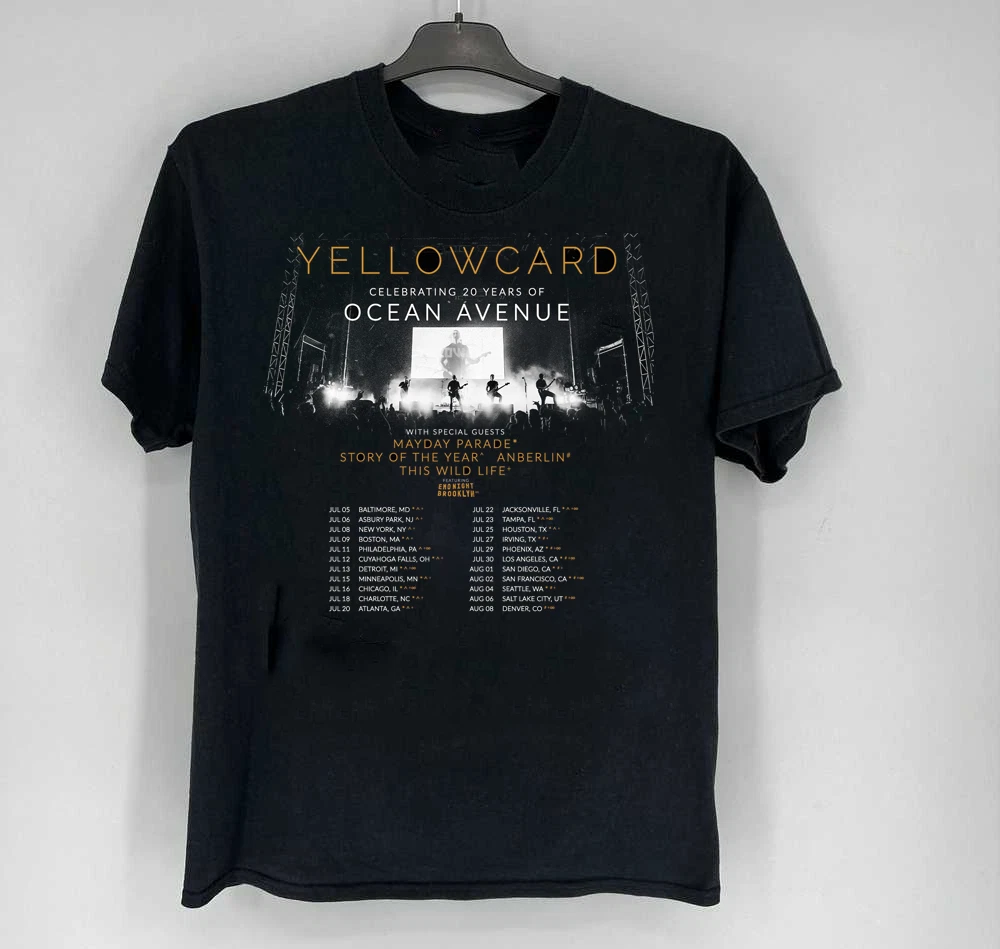 Yellowcard Band 2025 Unisex Gift For Fan T-Shirt