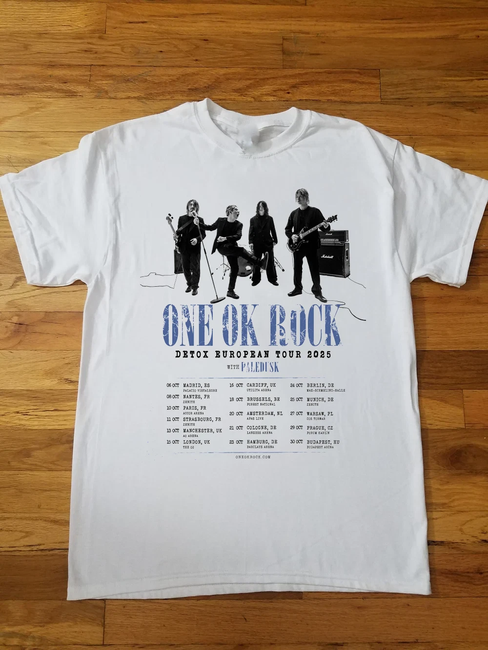One Ok Rock Detox European Tour 2025 T-Shirt