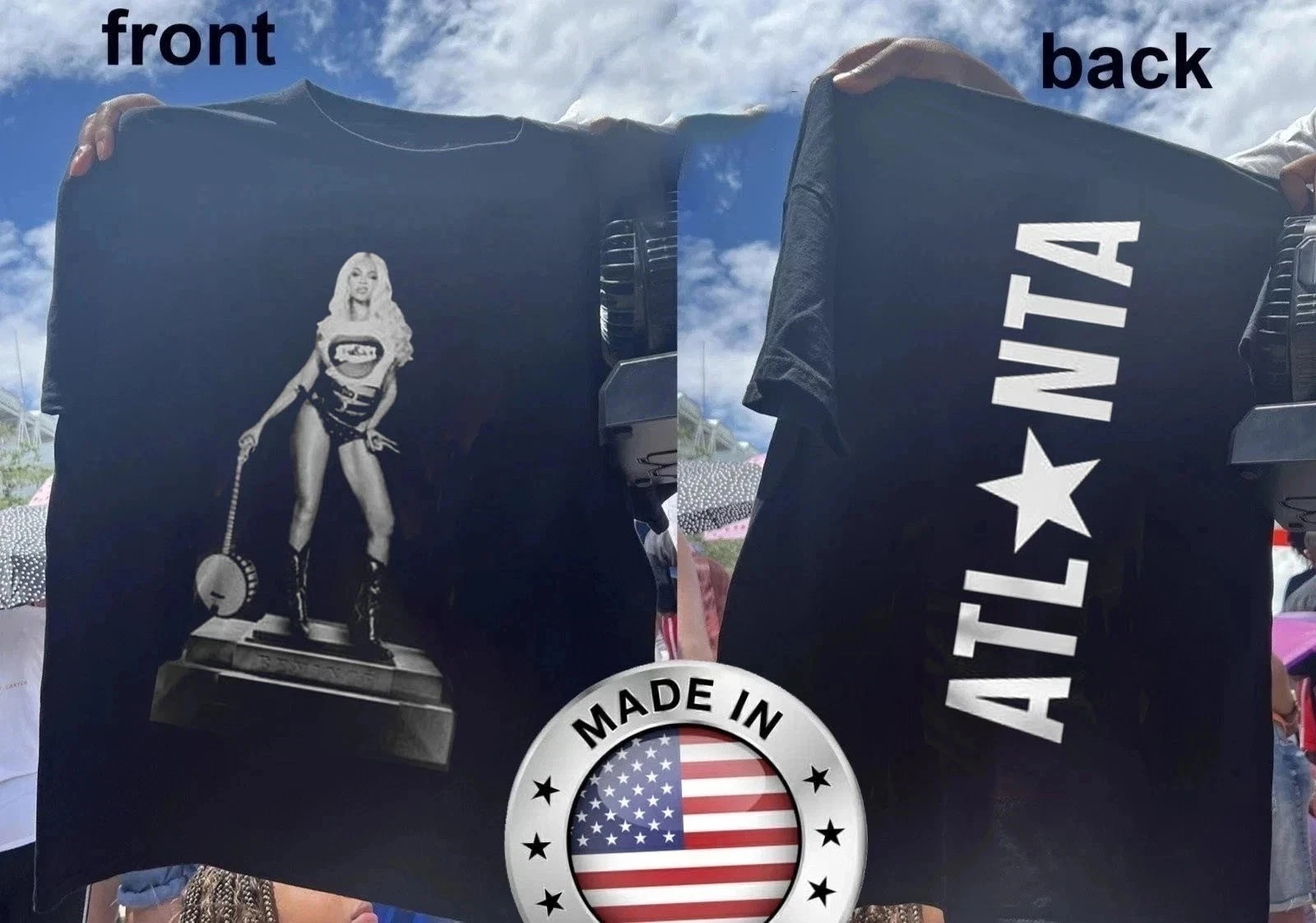 Beyonce Cowboy Carter Tour Atlanta 2025 Unisex T-Shirt Reprint