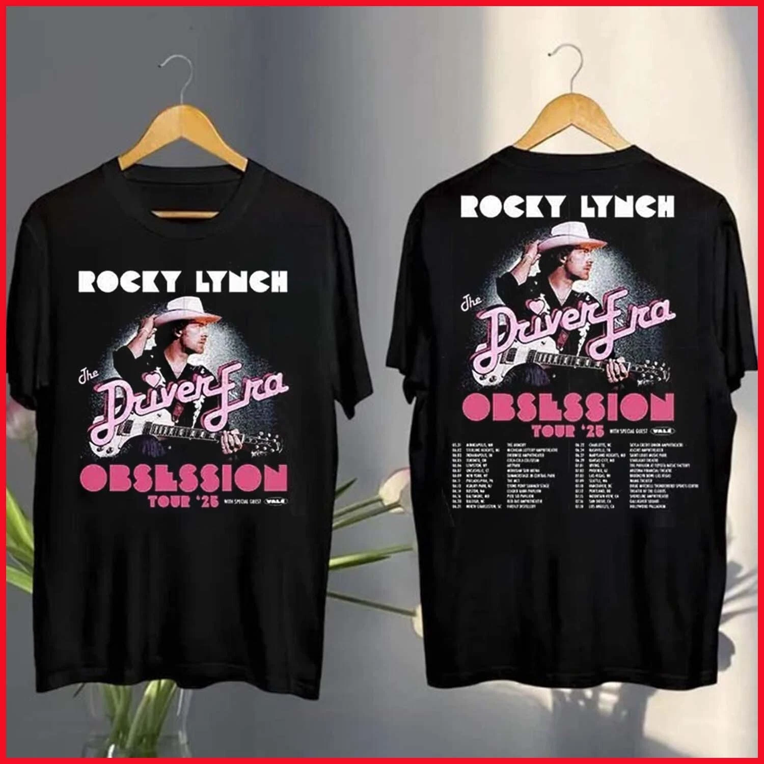 The Driver Era 2025 Obsession Tour Dates New T-Shirt