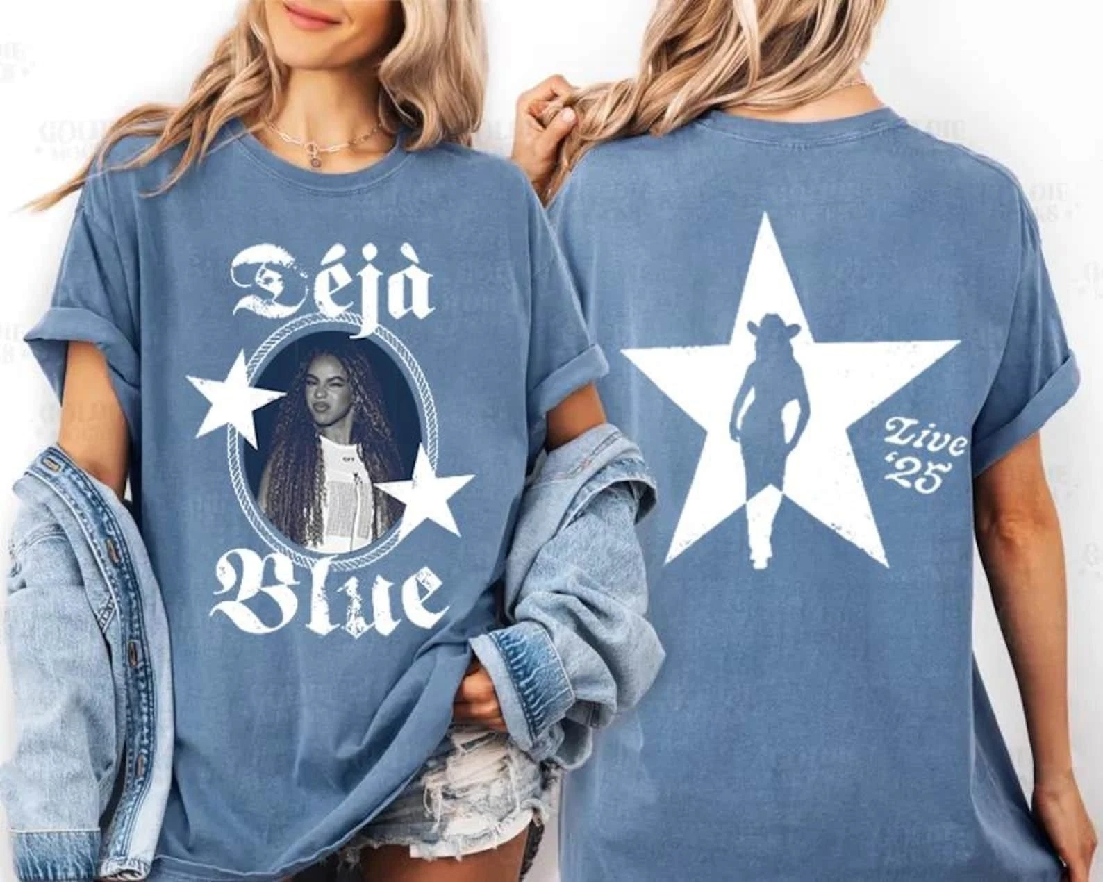 Dj Blue Cowboy Carter Tour Inspired T-Shirt, Cowboy Carter 2025 Tour Country