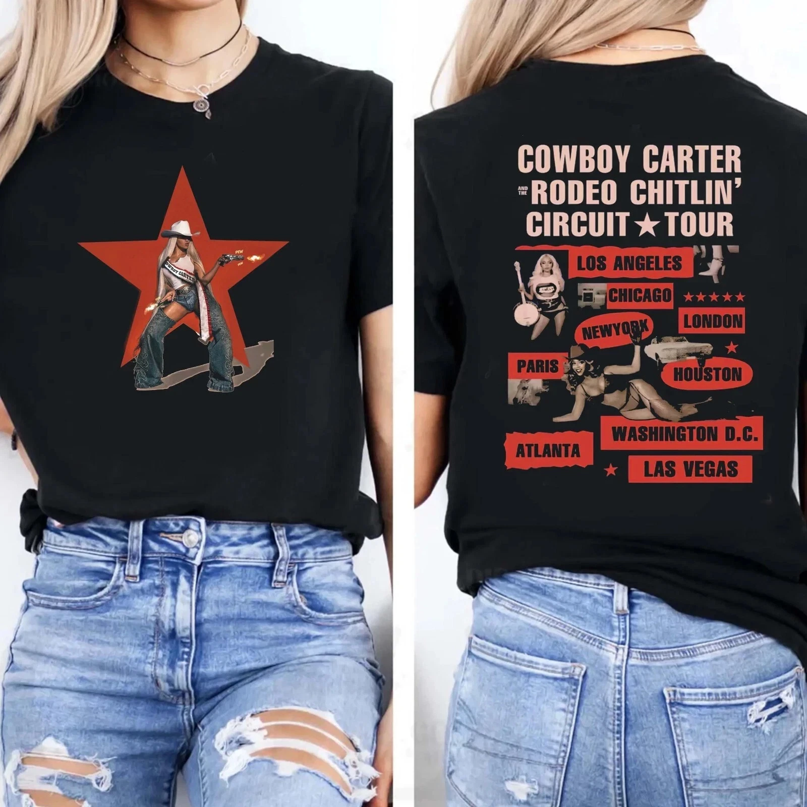 Beyonce Cowboy Carter Tour Unisex T-Shirt